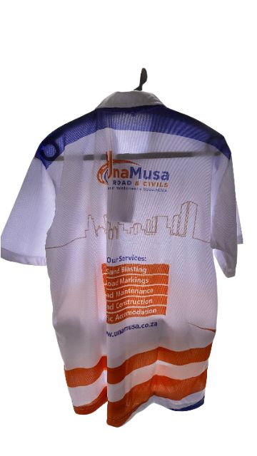 Sublimated cycling shirt