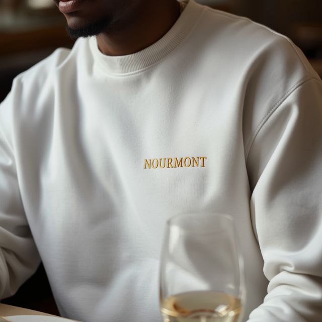 Embroidered Nourmont sweatshirt